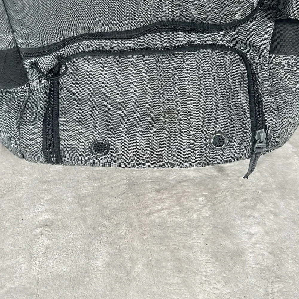 Oakley AP Tactical Field Gear Roller Carry On Gray Black Zipper Luggage Bag